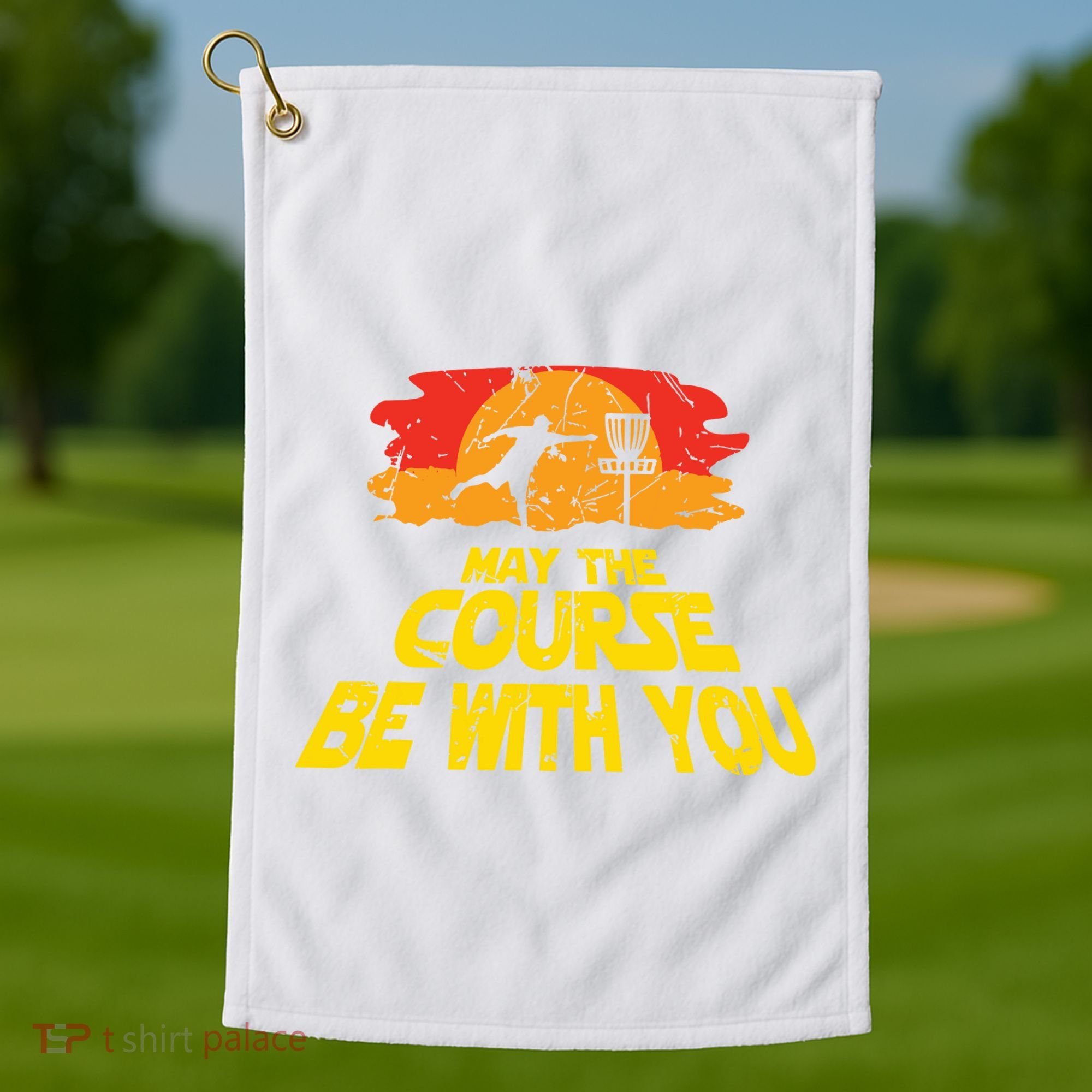 Disc Golf May The Course Be With You Trendy Golf Golf Towel