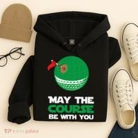 Disc Golf May The Course Be With You Hoodie thumb 4