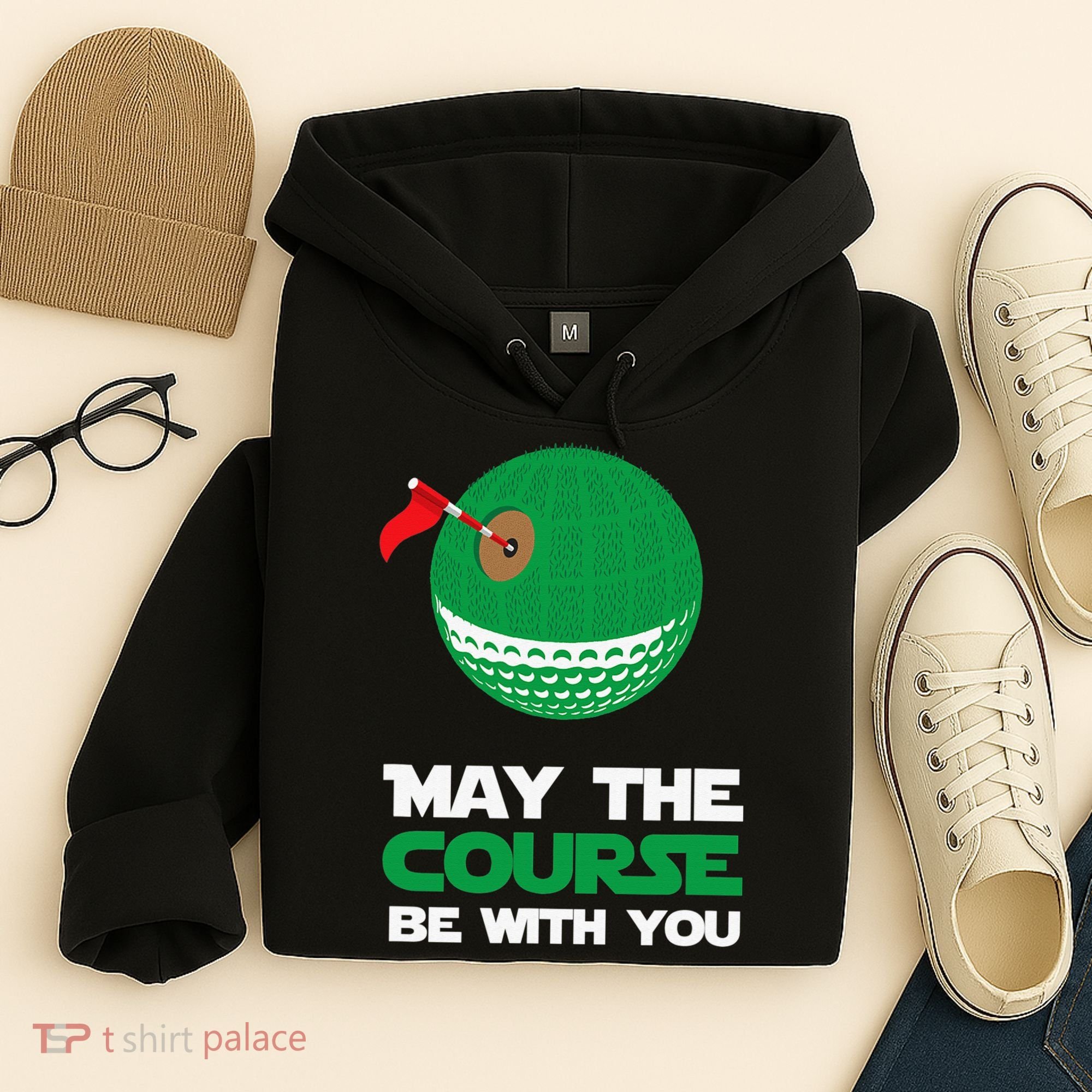 Disc Golf May The Course Be With You Hoodie