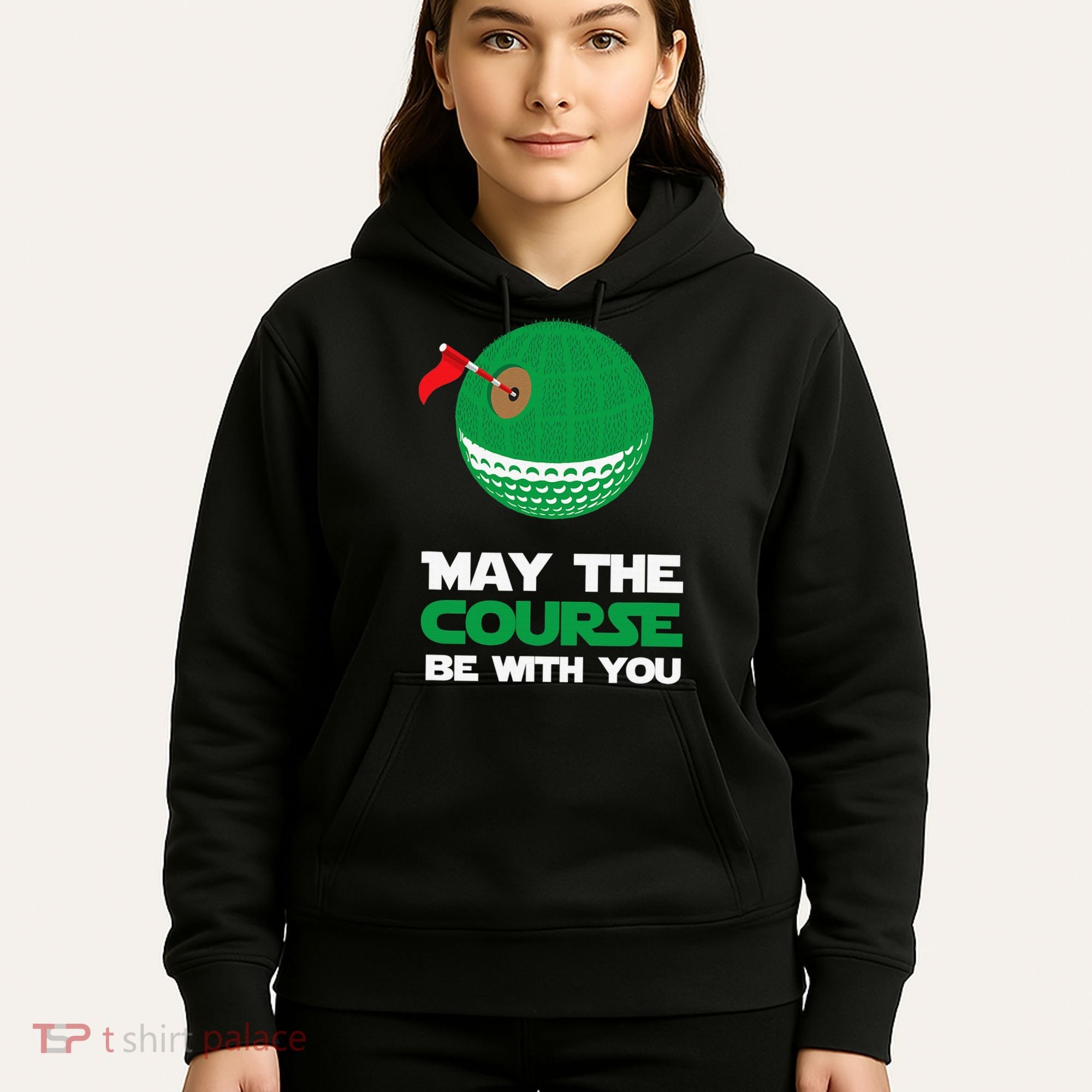 Disc Golf May The Course Be With You Hoodie