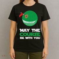 Disc Golf May The Course Be With You T-Shirt thumb 4