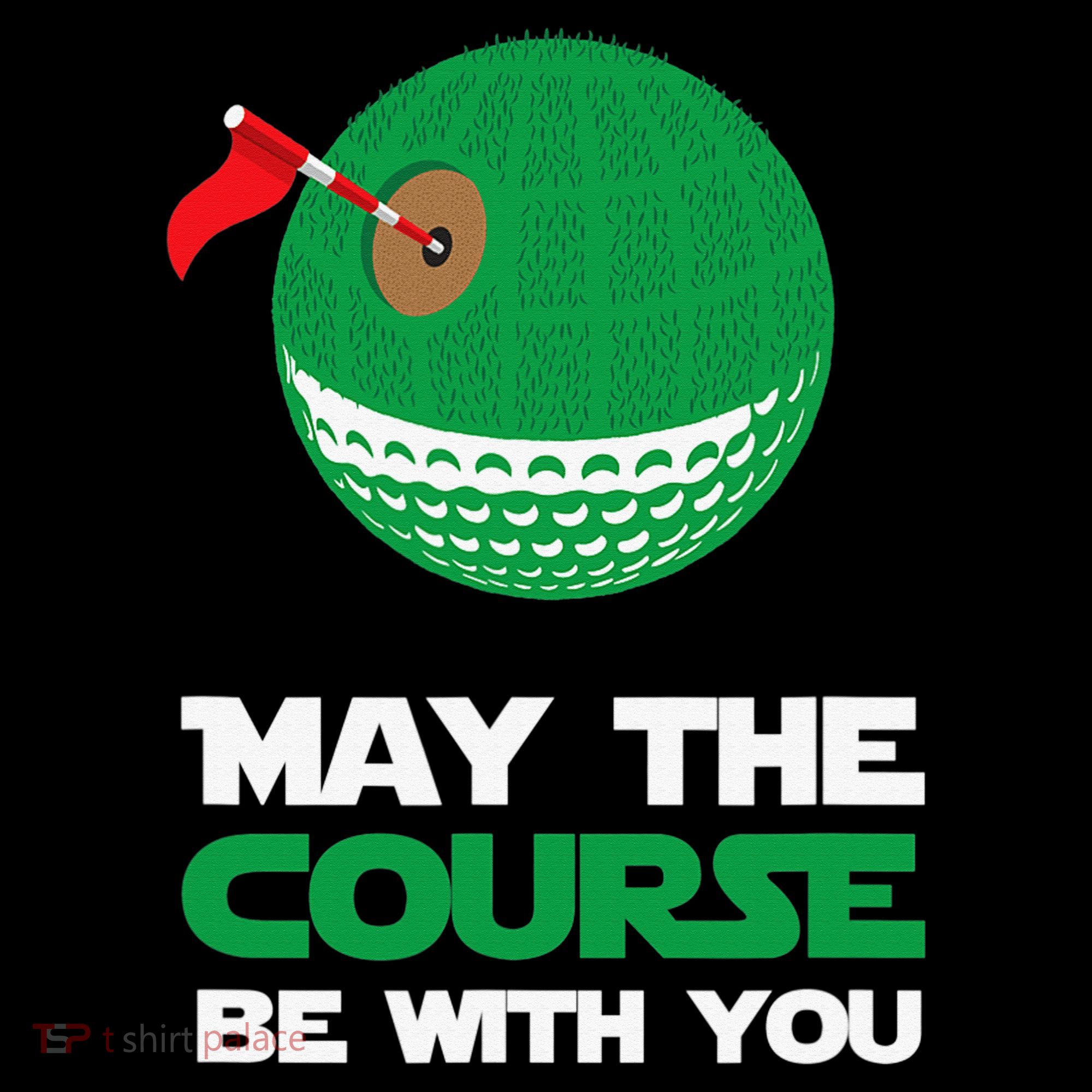 Disc Golf May The Course Be With You T-Shirt