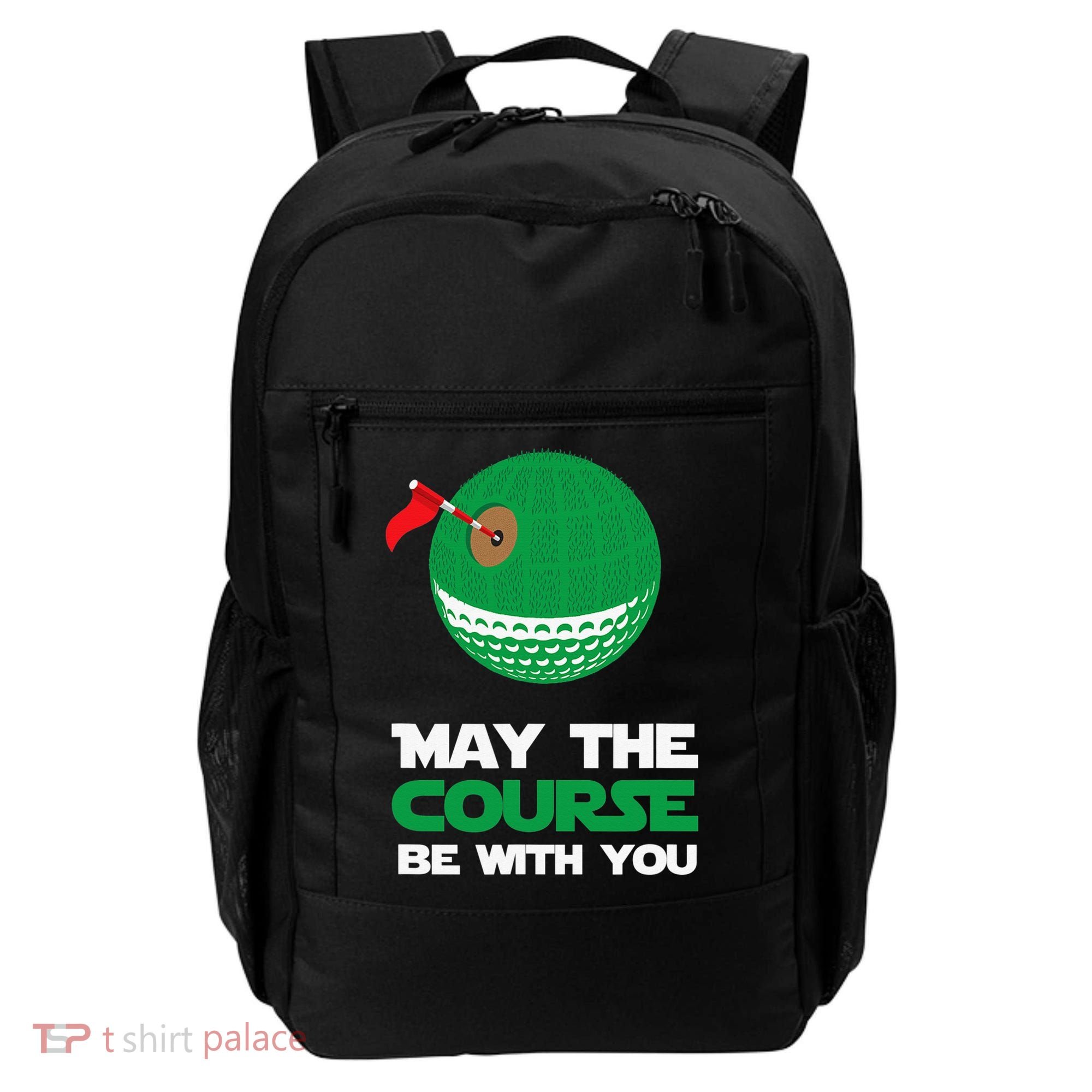 Disc Golf May The Course Be With You Backpack