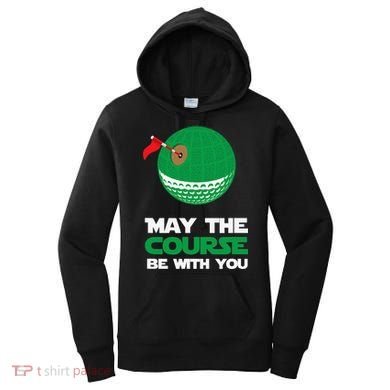 Disc Golf May The Course Be With You Women's Hoodie