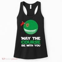 Disc Golf May The Course Be With You Women's Tank Top thumb 0