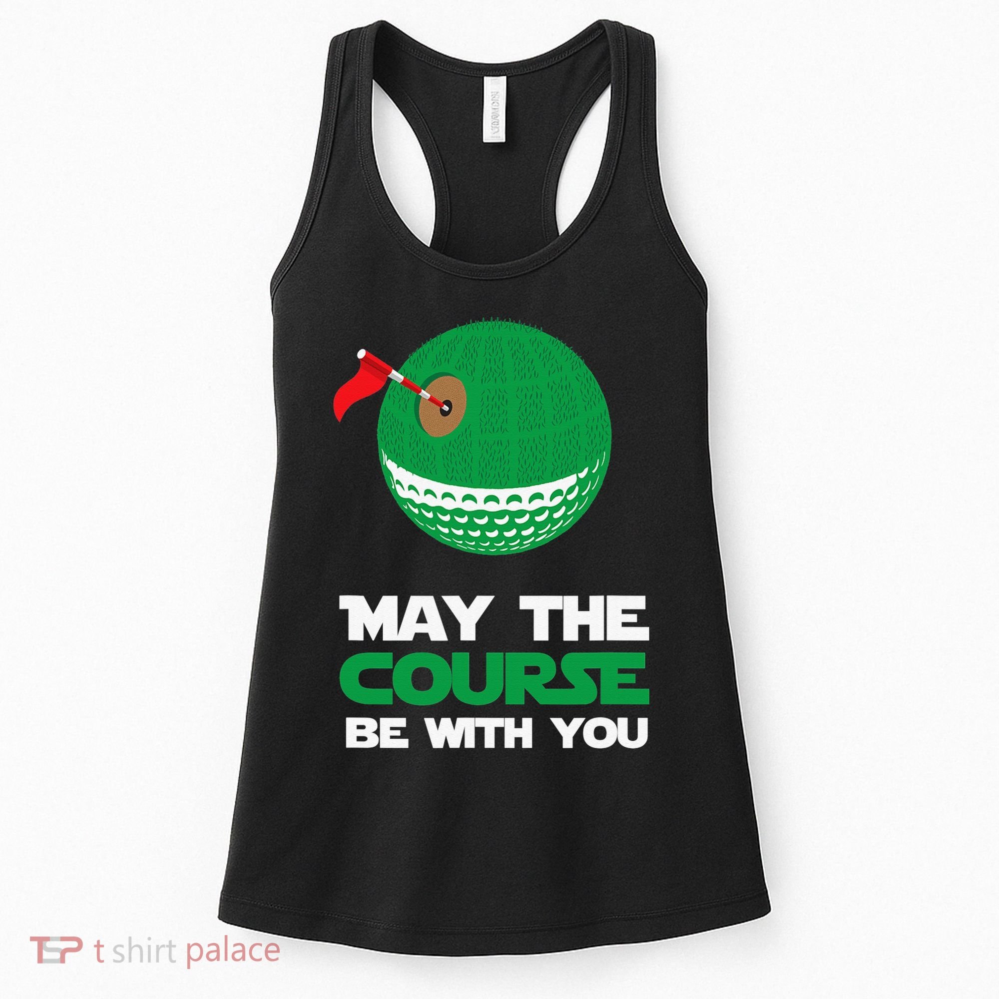 Disc Golf May The Course Be With You Women's Tank Top