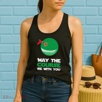 Disc Golf May The Course Be With You Women's Tank Top thumb 2