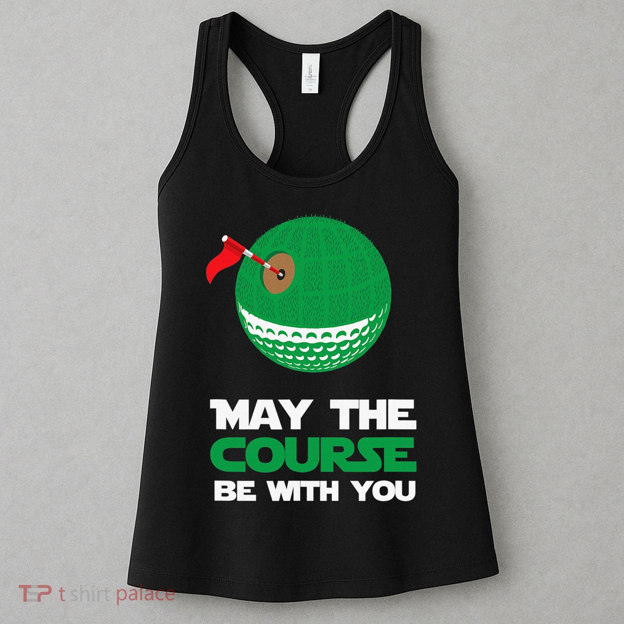 Disc Golf May The Course Be With You Women's Tank Top
