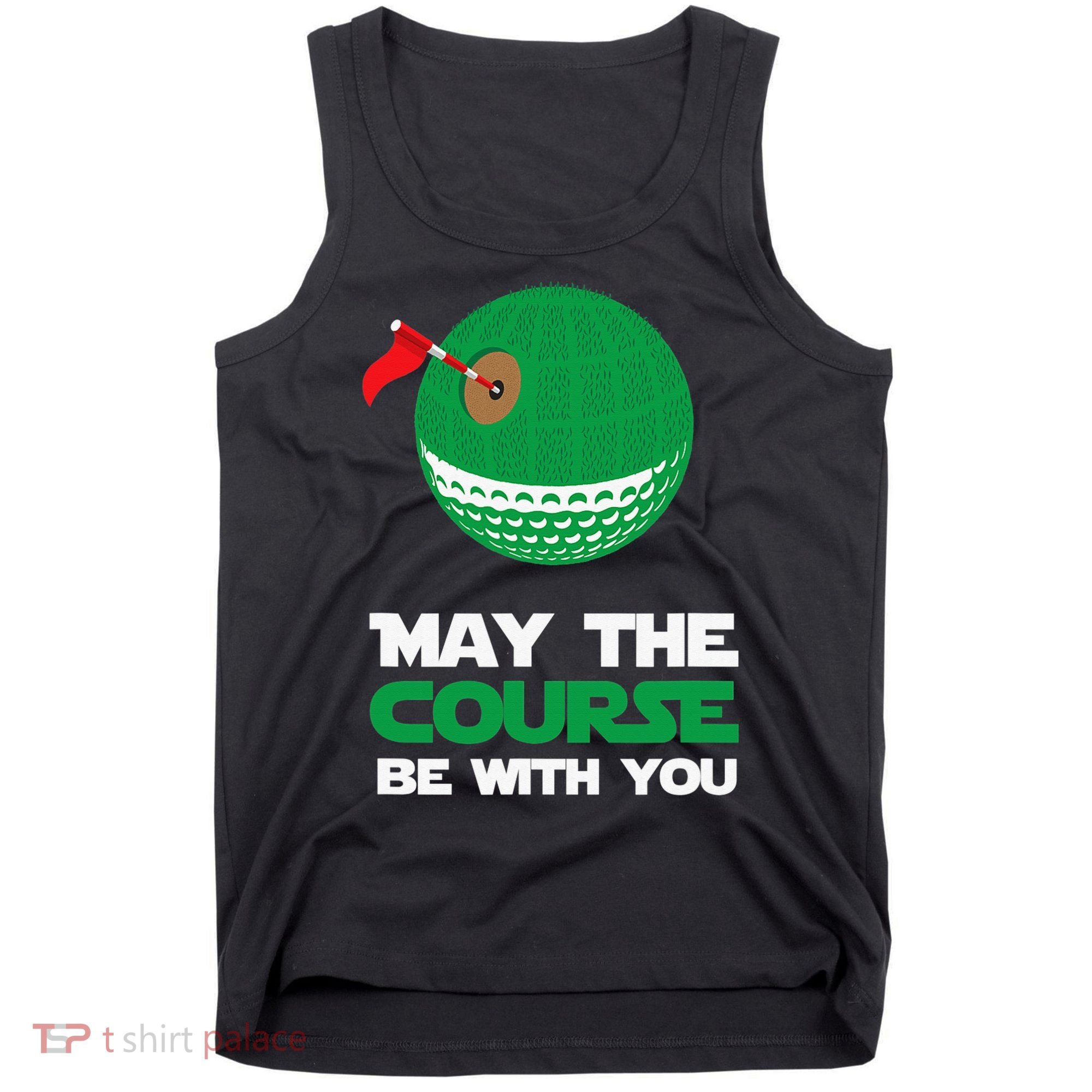 Disc Golf May The Course Be With You Tank Top