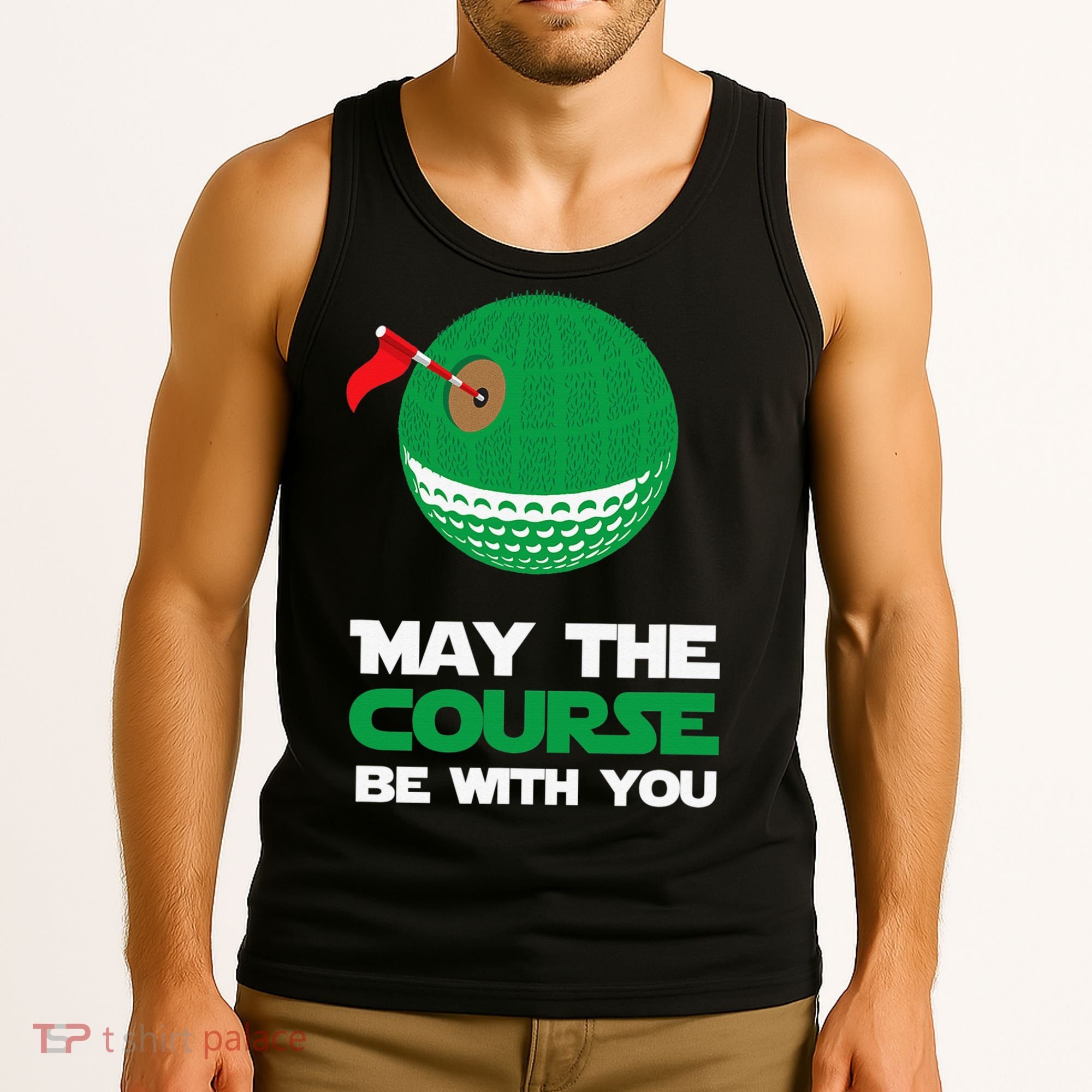 Disc Golf May The Course Be With You Tank Top