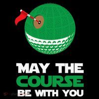 Disc Golf May The Course Be With You Tank Top thumb 6