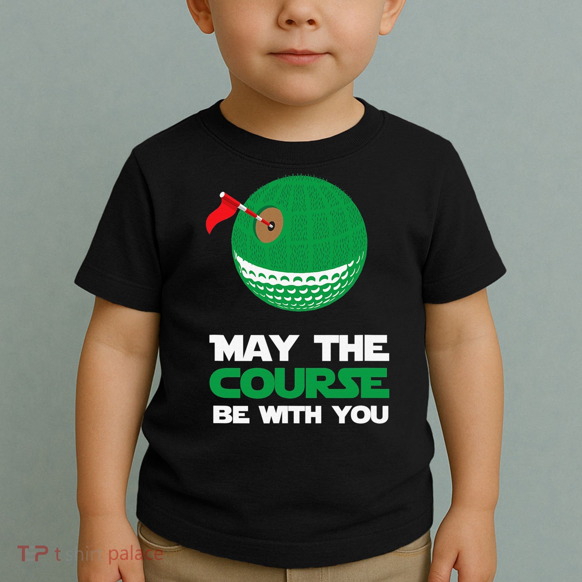 Disc Golf May The Course Be With You Toddler T-Shirt