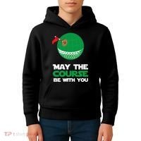 Disc Golf May The Course Be With You Kids Hoodie thumb 4