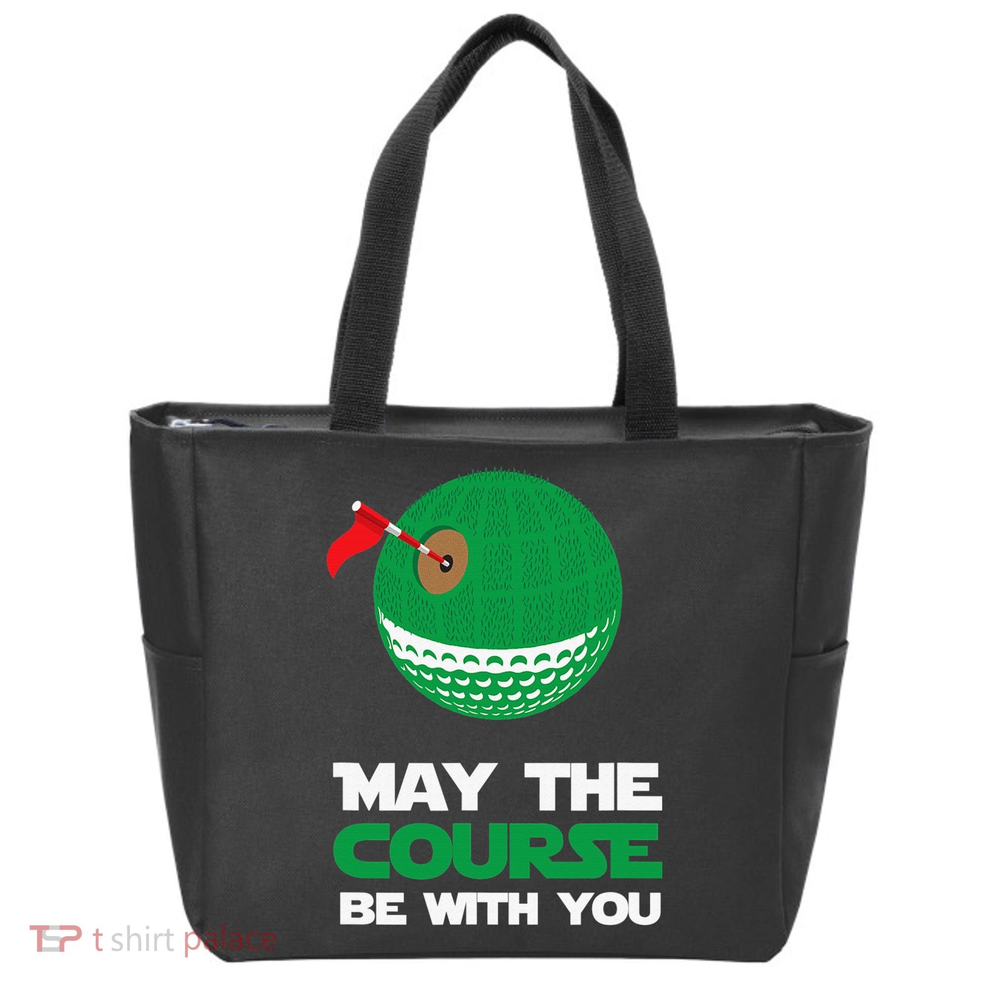 Disc Golf May The Course Be With You Tote Bag