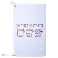 DonT Get Me Started Sourdough Starter Sourdough Mama Golf Towel thumb 0