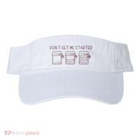 DonT Get Me Started Sourdough Starter Sourdough Mama Visor thumb 0