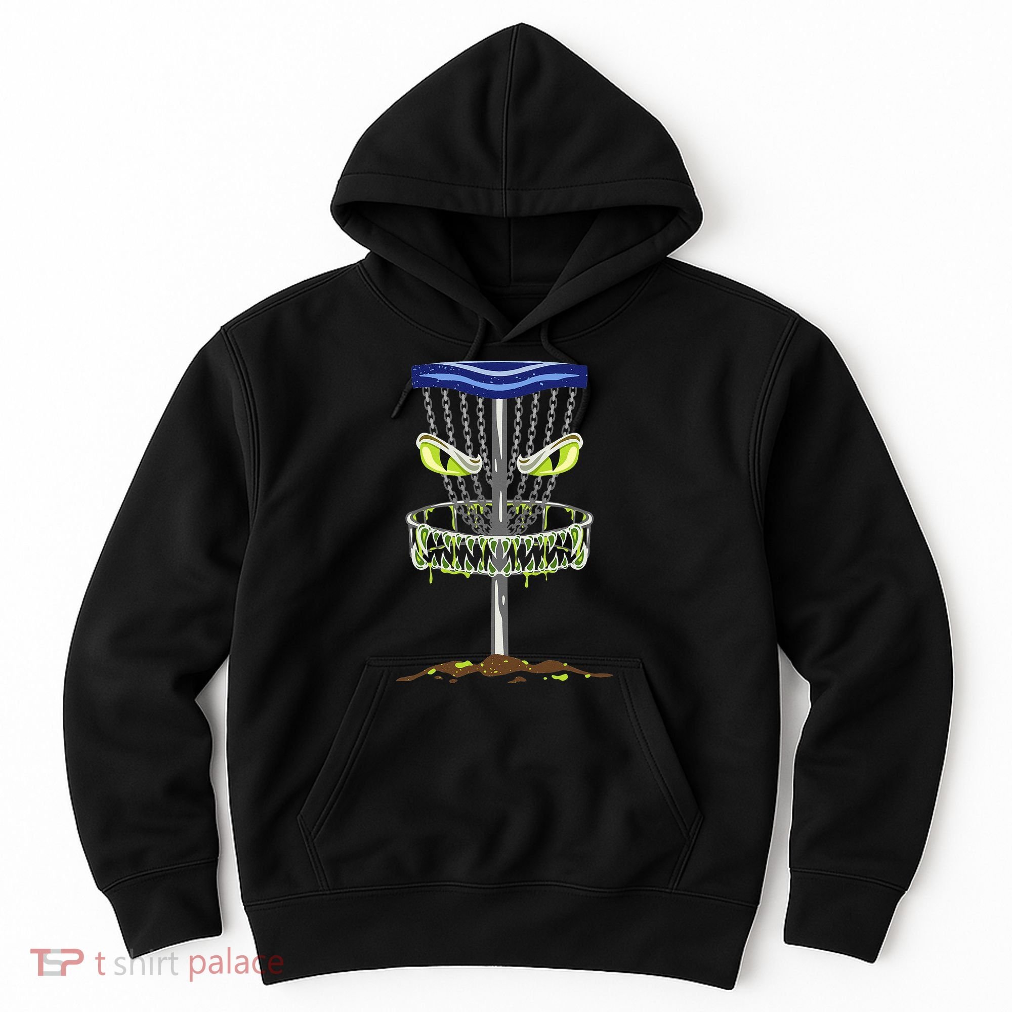 Disc Golf Men Disc Golf Monster Hoodie
