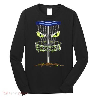 Disc Golf Men Disc Golf Monster Long Sleeve Shirt