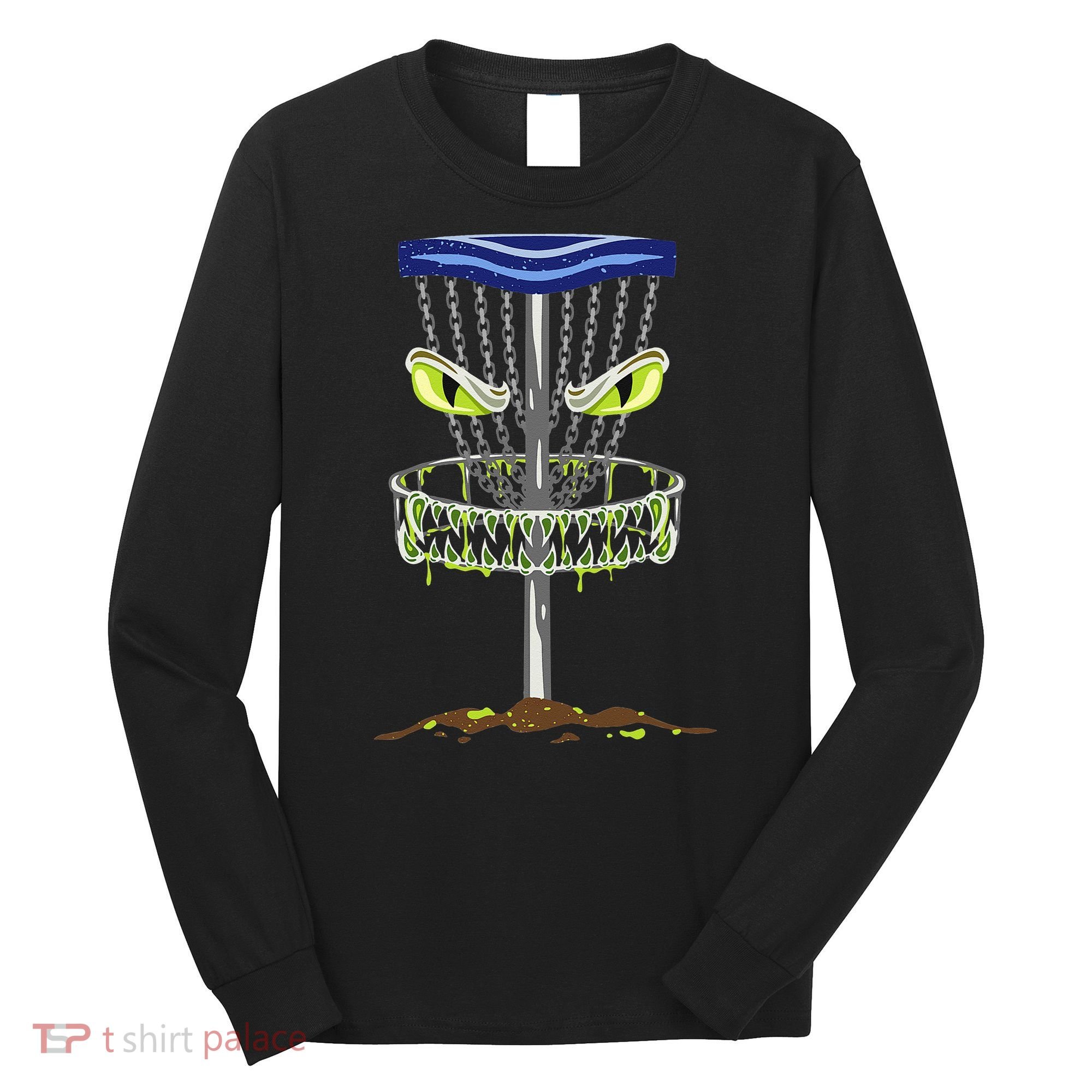 Disc Golf Men Disc Golf Monster Long Sleeve Shirt
