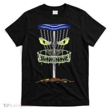Disc Golf Men Disc Golf Monster T-Shirt