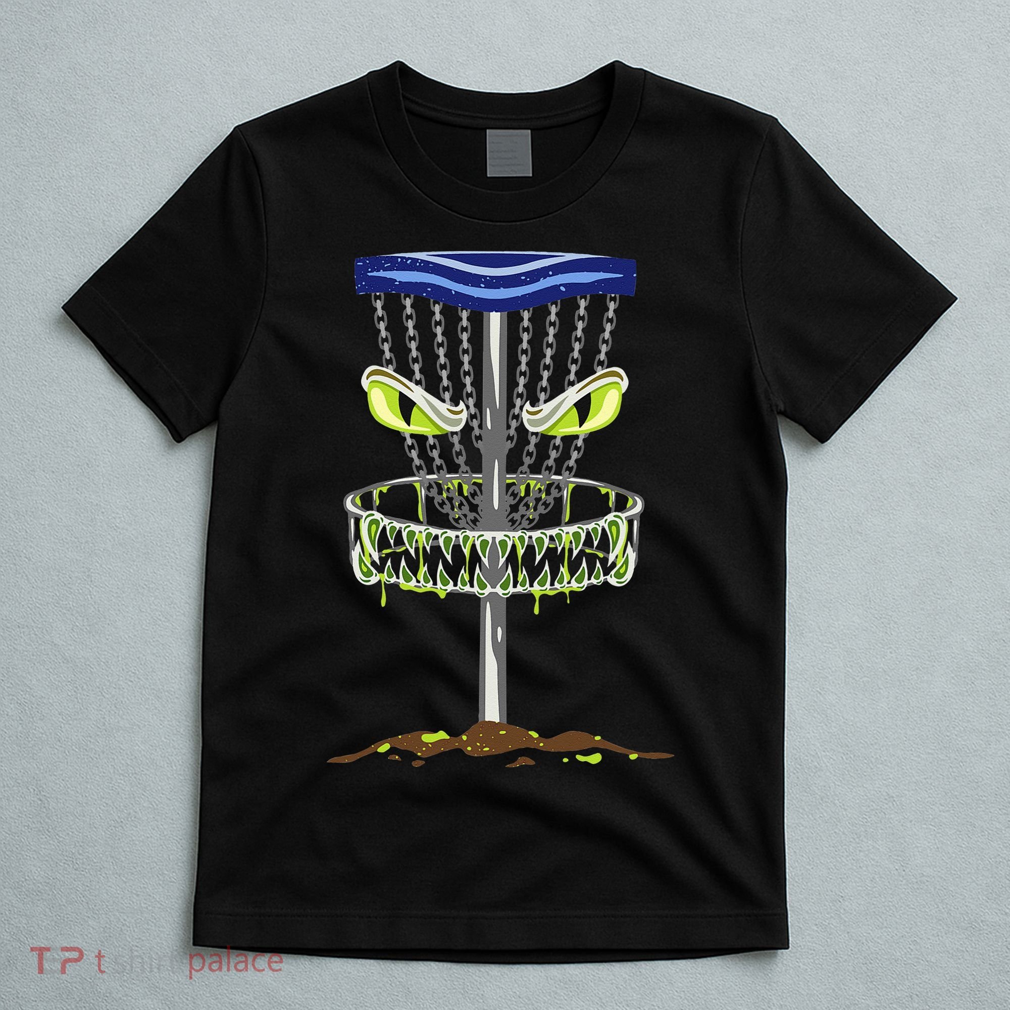 Disc Golf Men Disc Golf Monster T-Shirt