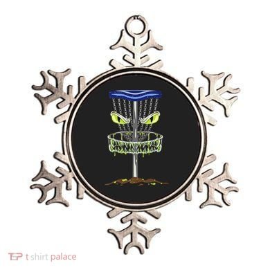 Disc Golf Men Disc Golf Monster Ornament