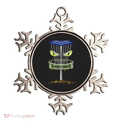Disc Golf Men Disc Golf Monster Ornament