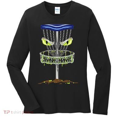 Disc Golf Men Disc Golf Monster Women's Long Sleeve Shirt
