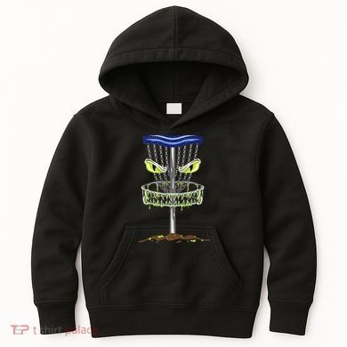 Disc Golf Men Disc Golf Monster Kids Hoodie