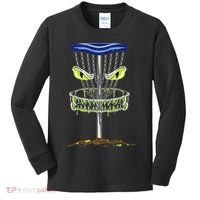 Disc Golf Men Disc Golf Monster Kids Long Sleeve Shirt thumb 0