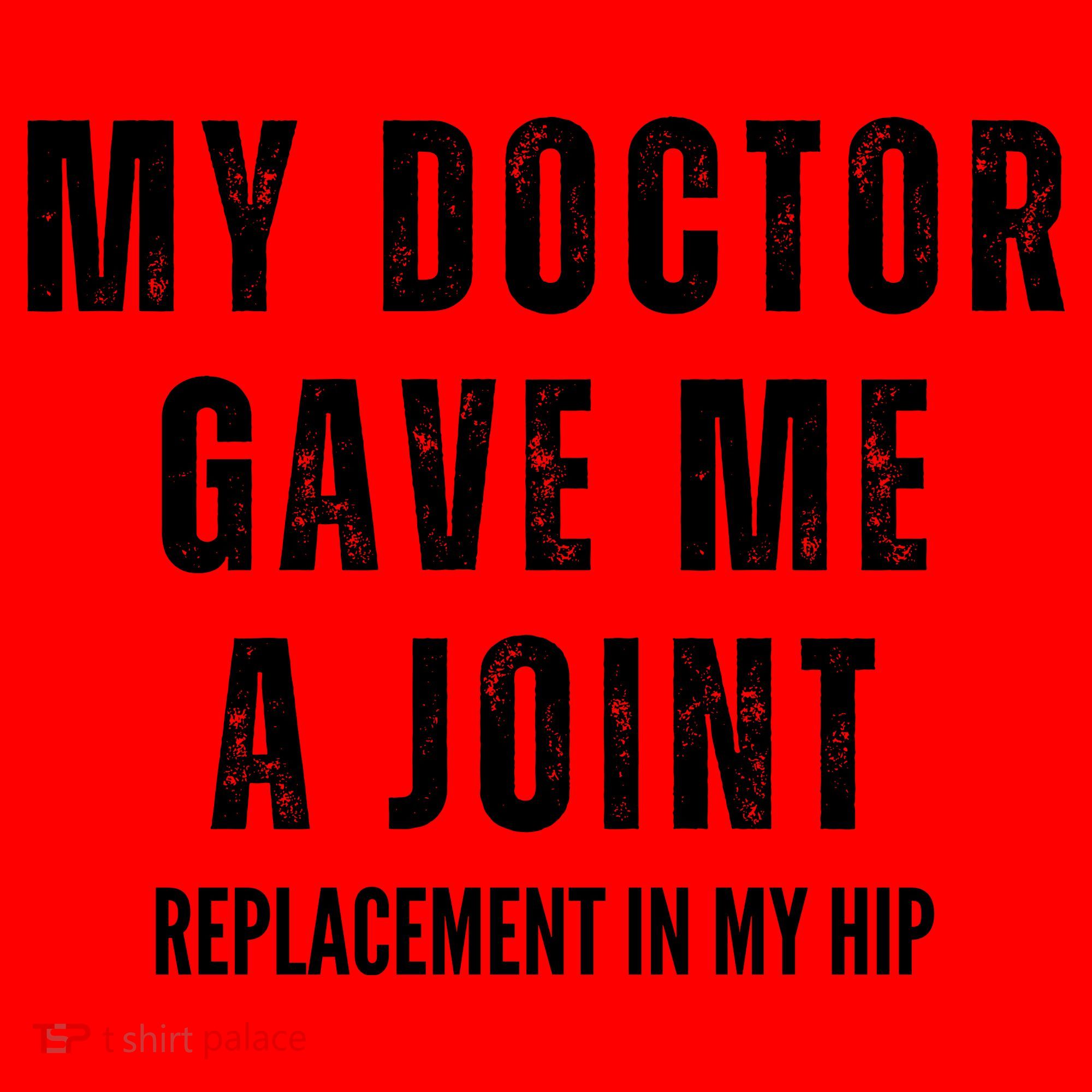 Doctor Gave Me A Joint Hip Replacement Surgery Gag Gift Santa Hat