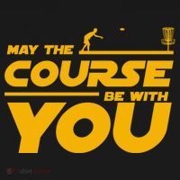 Disc Golf May The Course Be With You Frisbee Golf Gift Women's Hoodie thumb 2