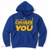 Disc Golf May The Course Be With You Frisbee Golf Gift Hoodie thumb 0
