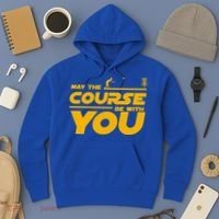 Disc Golf May The Course Be With You Frisbee Golf Gift Hoodie thumb 3