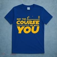 Disc Golf May The Course Be With You Frisbee Golf Gift T-Shirt thumb 5