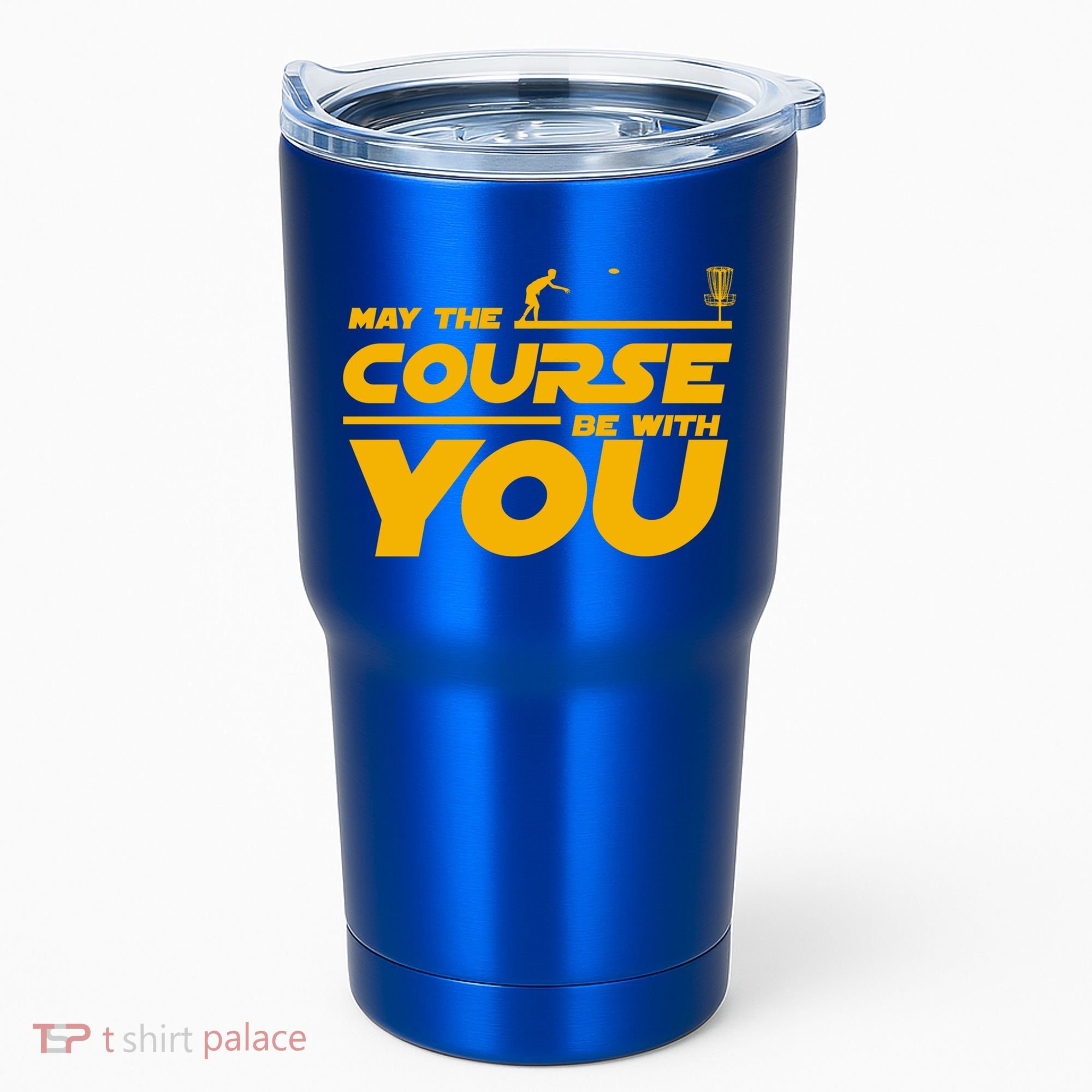 Disc Golf May The Course Be With You Frisbee Golf Gift Tumbler