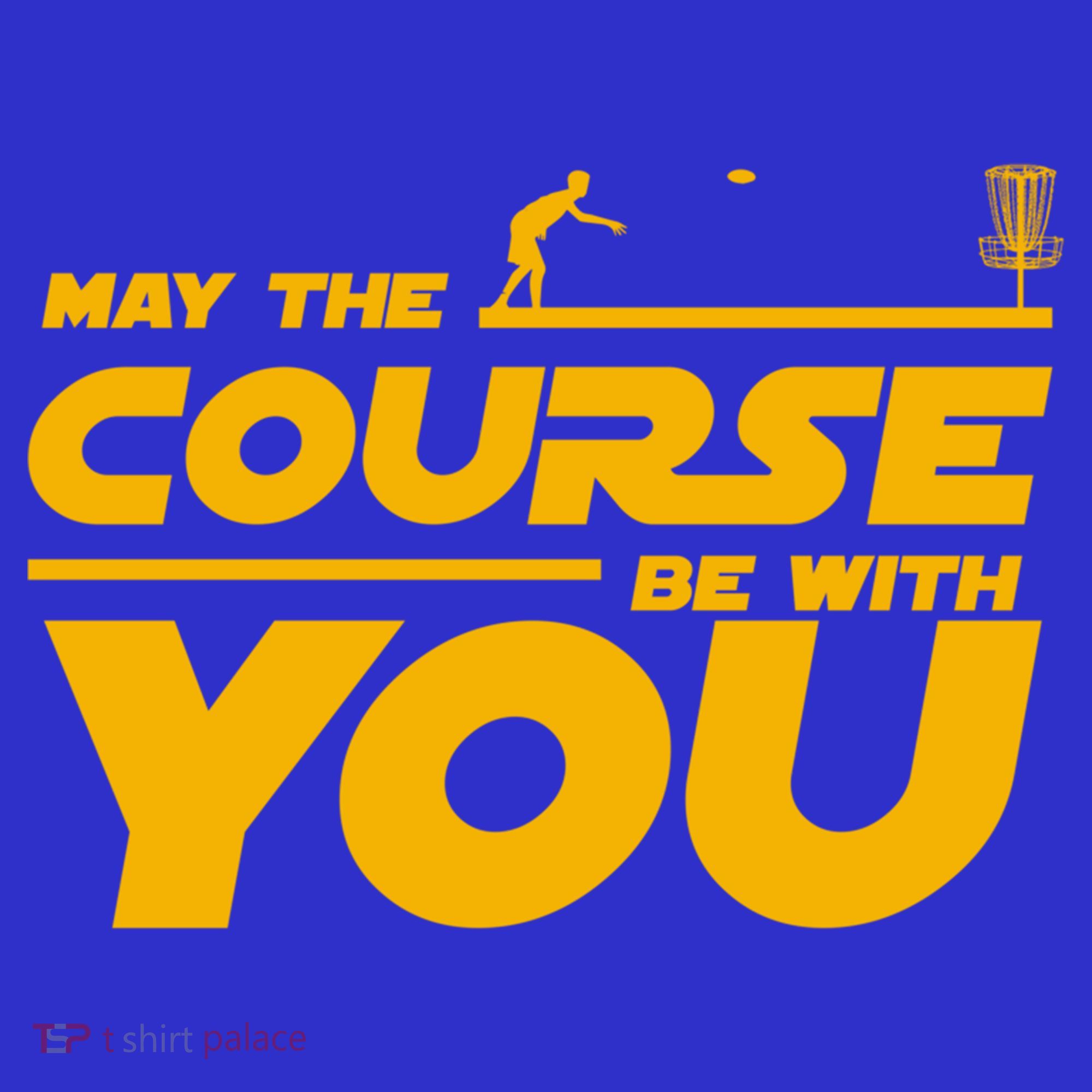 Disc Golf May The Course Be With You Frisbee Golf Gift Women's Tank Top