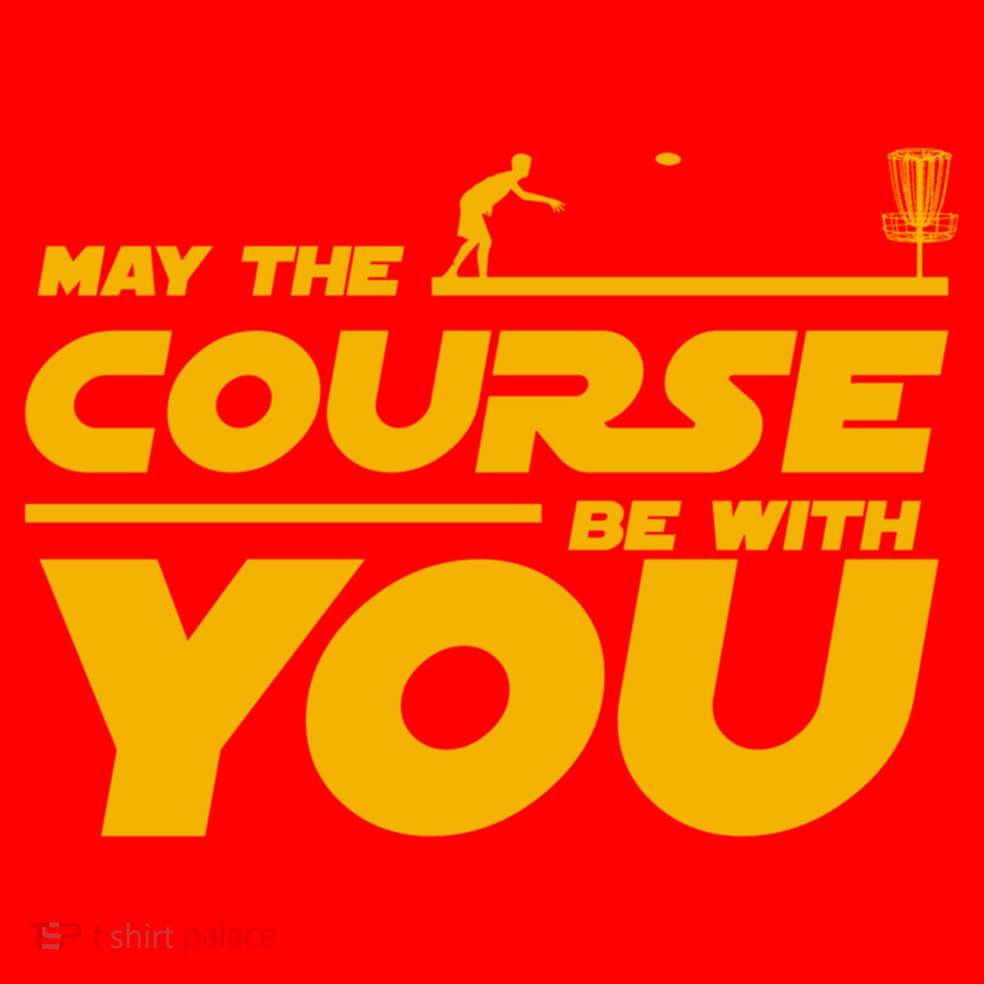 Disc Golf May The Course Be With You Frisbee Golf Gift Santa Hat
