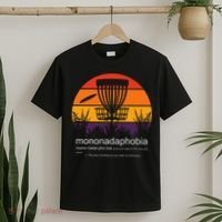 Disc Golf Mononadaphobia Funny Disk Golf T-Shirt thumb 2