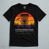 Disc Golf Mononadaphobia Funny Disk Golf T-Shirt thumb 5