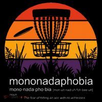 Disc Golf Mononadaphobia Funny Disk Golf Women's Hoodie thumb 2