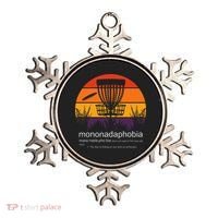Disc Golf Mononadaphobia Funny Disk Golf Ornament thumb 0