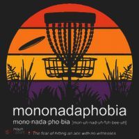 Disc Golf Mononadaphobia Funny Disk Golf Hat thumb 2