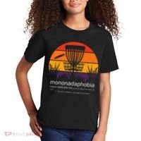 Disc Golf Mononadaphobia Funny Disk Golf Kids T-Shirt thumb 2