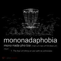 Disc Golf Mononadaphobia funny disk golf Women's T-Shirt thumb 6