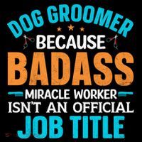 Dog Groomer Miracle Worker Isn't An Job Title Gift Coffee Mug thumb 5