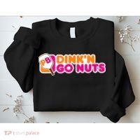 Dink'n Go Nuts Funny Pickleball Player Paddleball Lover Sweatshirt thumb 2