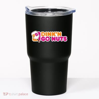 Dink'n Go Nuts Funny Pickleball Player Paddleball Lover Tumbler