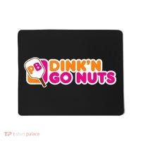 Dink'n Go Nuts Funny Pickleball Player Paddleball Lover Mousepad thumb 0