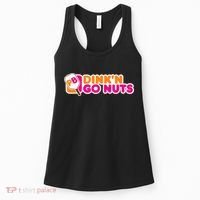 Dink'n Go Nuts Funny Pickleball Player Paddleball Lover Women's Tank Top thumb 0
